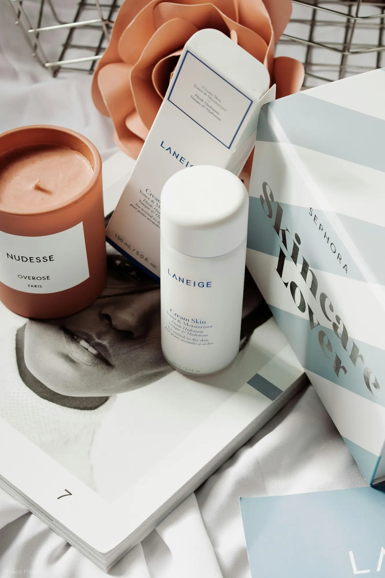 Special occasion skincare routine products