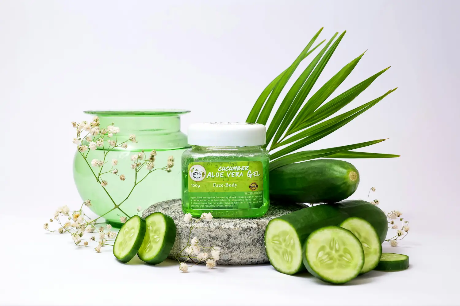 Cucumber and Mint Cooling Face Pack