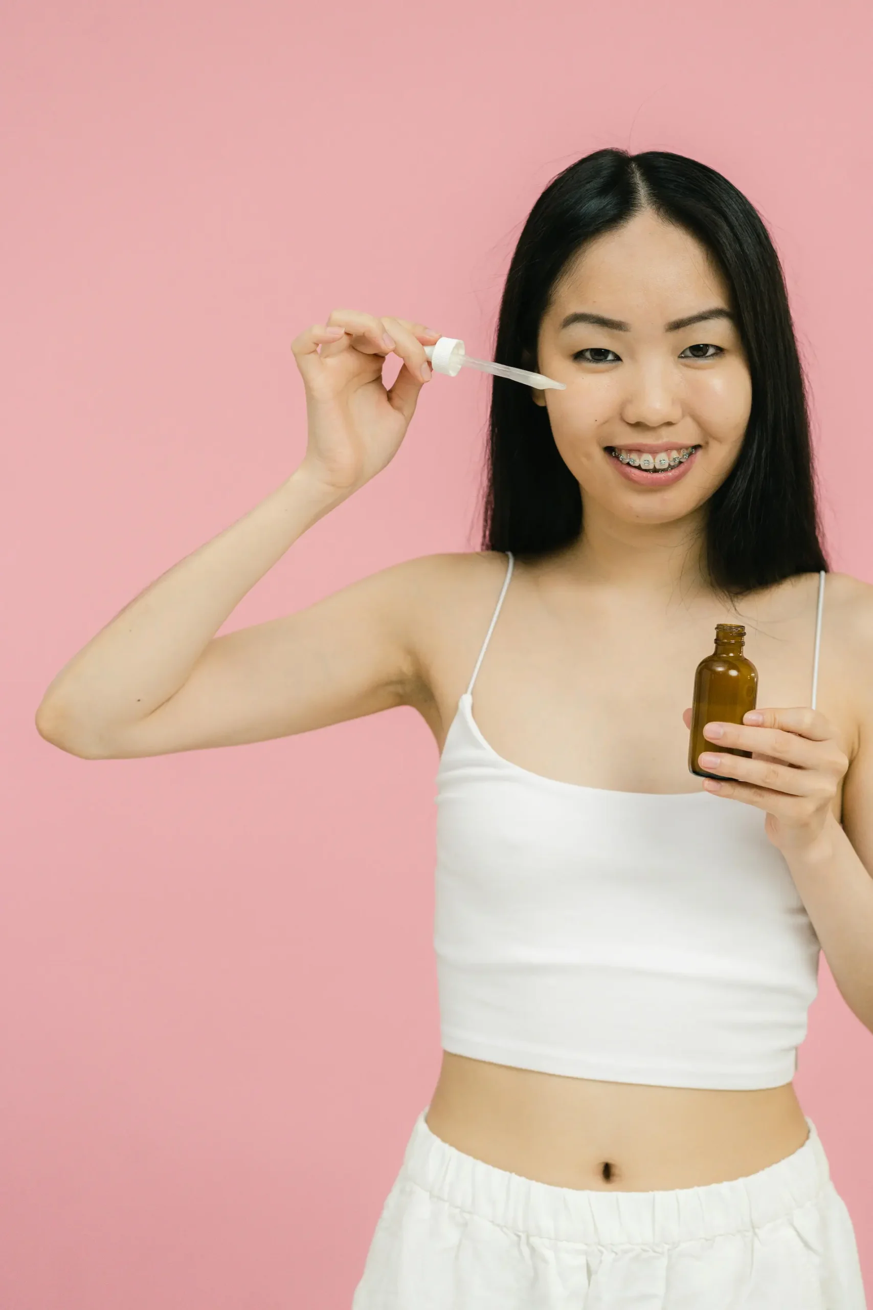 Applying Serum for Glass Skin at Home