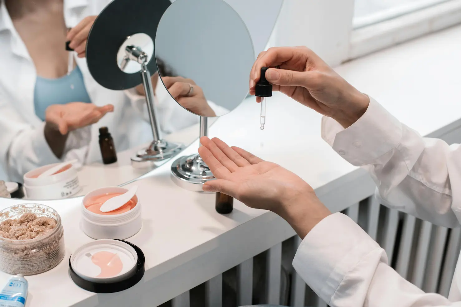 Anti-acne serum for oily skin with niacinamide and willow bark 2025
